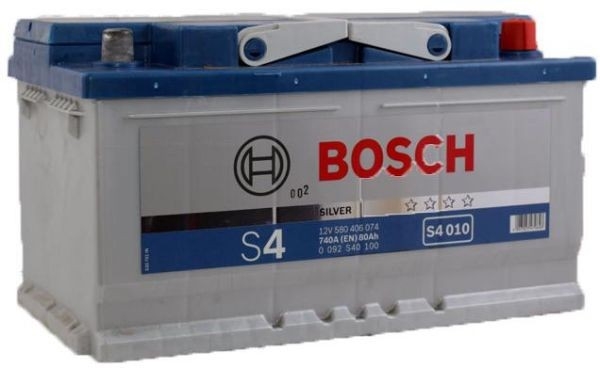 BOSCH 0092S4E100 — Аккумулятор BOSCH 12В 75Ач/730А START&STOP EFB (R+ стандартные клеммы) 315x175x175 B01 - монтажный фланец 10.5мм (пусковой/efb)