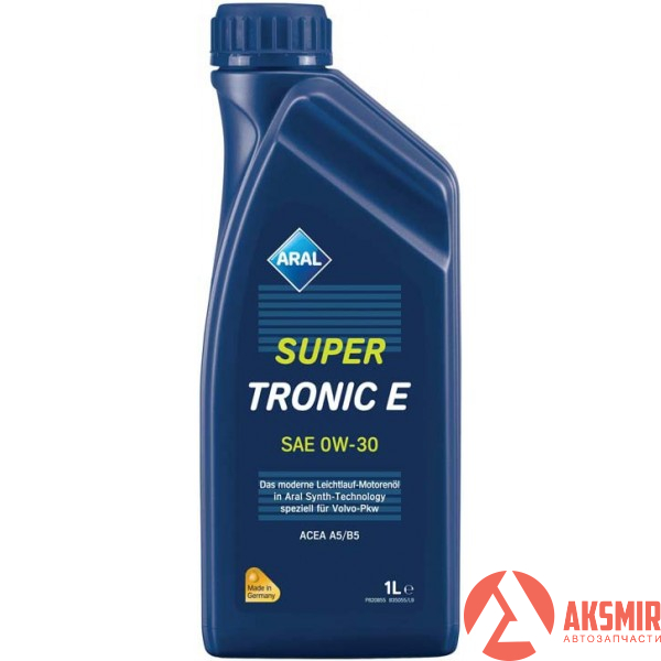Aral 14F802 — Моторное масло Aral SuperTronic E 0W30 1 л.