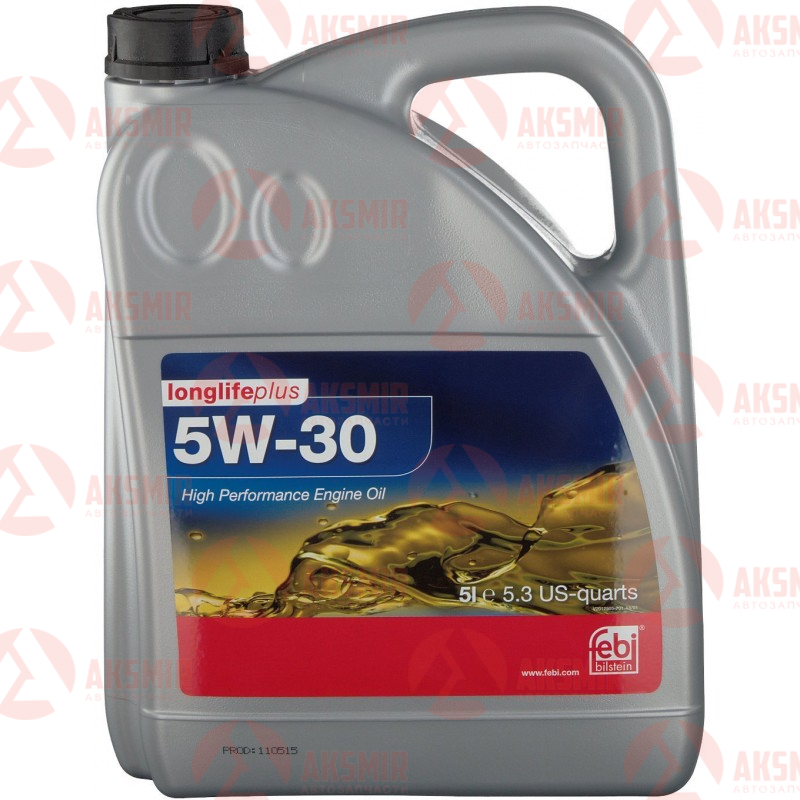 FEBI BILSTEIN 32947 — Моторное масло FEBI 5W-30 longlife plus 5л.