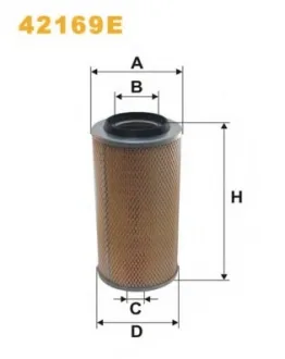 WIX FILTERS 42169E — Фільтр повітряний