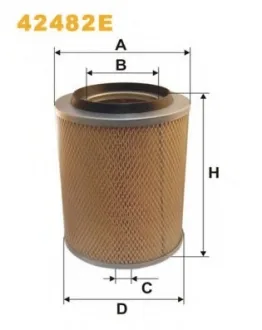 WIX FILTERS 42482E — Фільтр повітряний