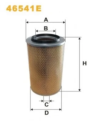 WIX FILTERS 46541E — Фільтр повітряний
