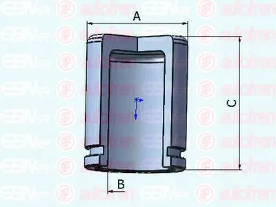 AUTOFREN SEINSA D025317 — Комплект поршнів супорта