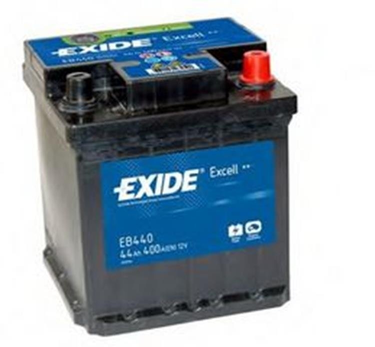 EXIDE EB440 — Аккумуляторная батарея 44Ah/400A (175x175x190/+R/B13) Excell