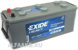 EXIDE EF1453 — Аккумулятор Exide  "Heavy Professional Power", 12в 145а/ч