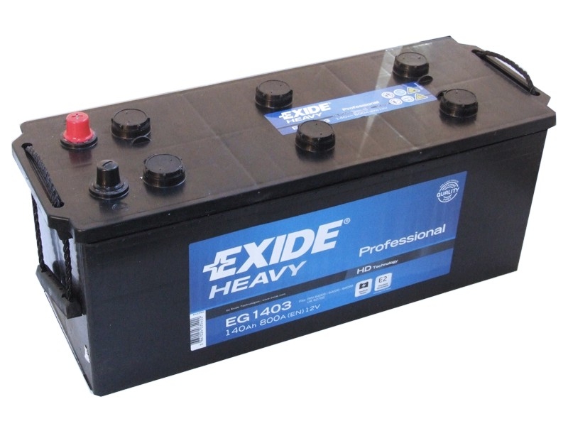 EXIDE EG1403 — Аккумуляторная батарея 140Ah/800A (513x189x223/+L) StartPro