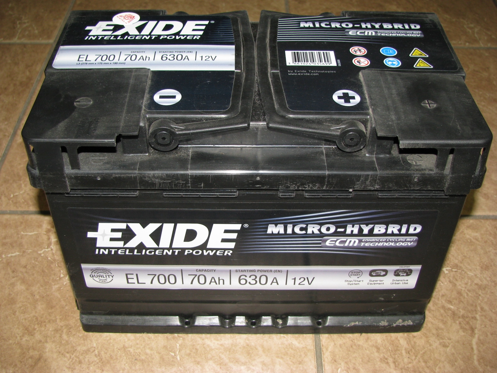 EXIDE EL700 — EL700