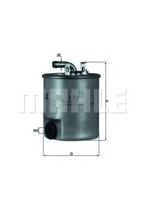 Knecht KL174 — Фільтр паливний