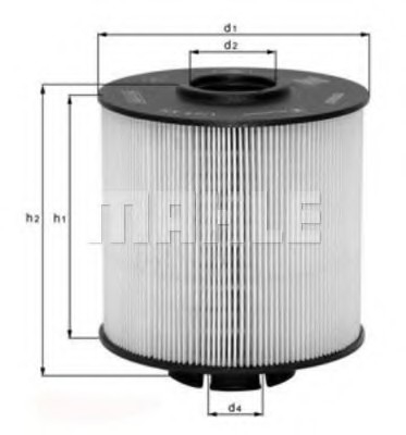 KNECHT KX672D — Фильтр топливный KNECHT KX67/2D  OM904