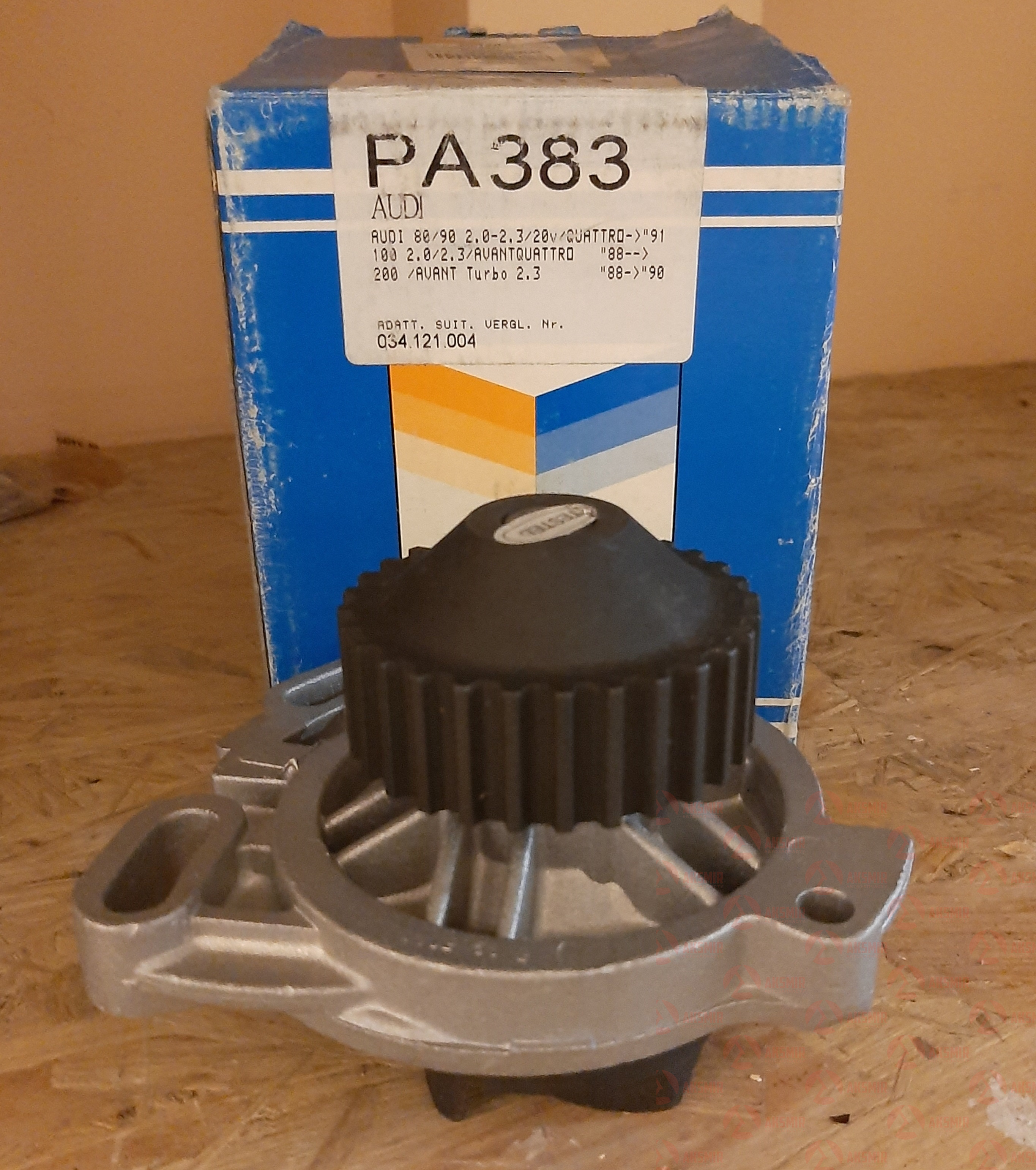 GRAF PA383 — Помпа воды Audi 100/200/90 1.9-2.3 82-91 (29z) (B/B) (5 лоп.)