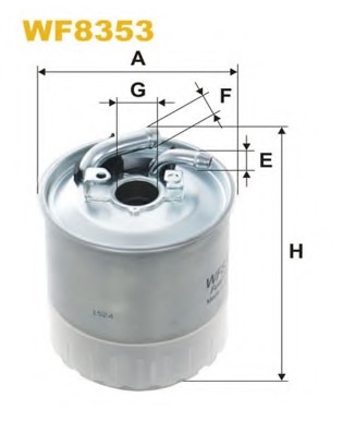 WIX FILTERS WF8353 — Фильтр топливный