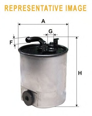 WIX FILTERS WF8467 — Фильтр топливный WIX  WF8467 SPRT W906/W639 OM642 (датчик)
