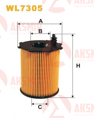 WIX FILTERS WL7305 — Масляный фильтр