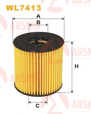 WIX FILTERS WL7413 — Фильтр масляный
